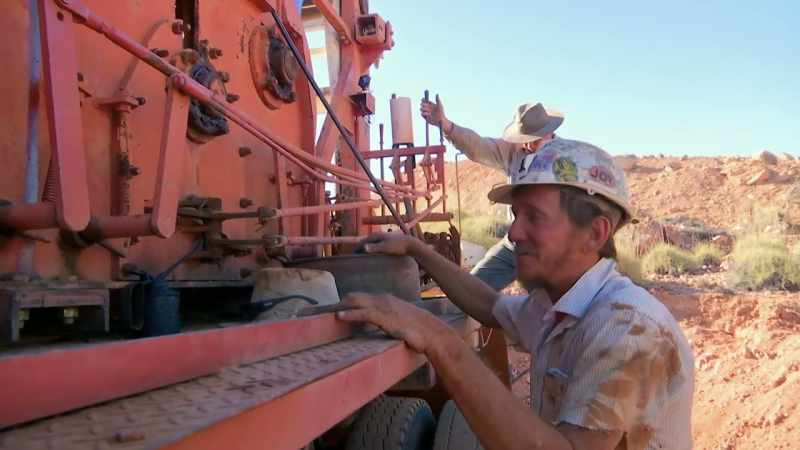 Without it, Aaron can't raise or lower the drill