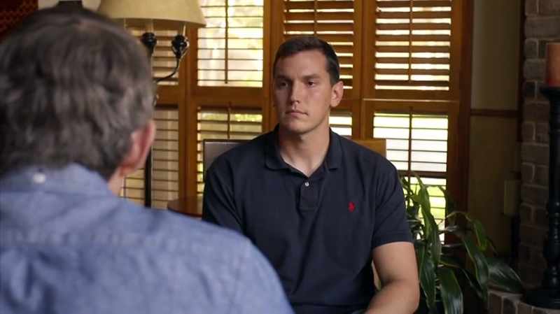 Without speaking to his alleged victim