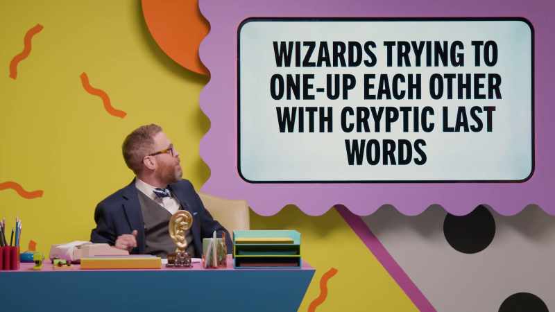Wizards trying to one up each other