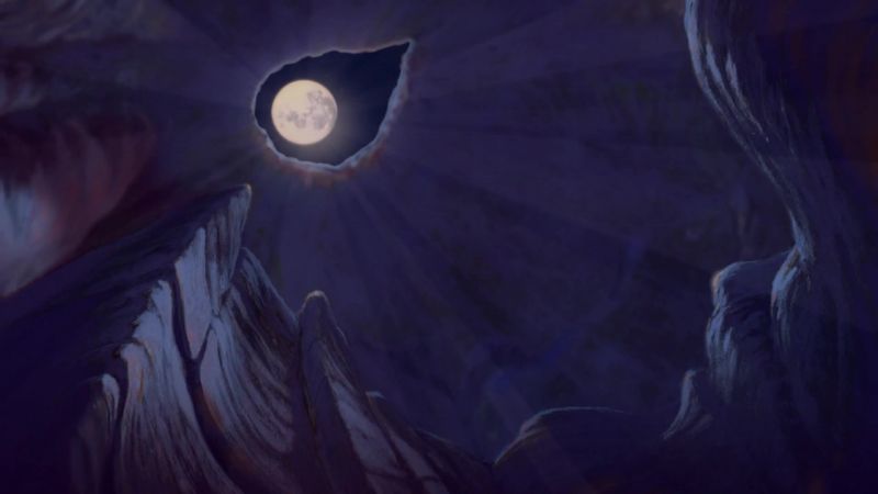 (Wolf howling)