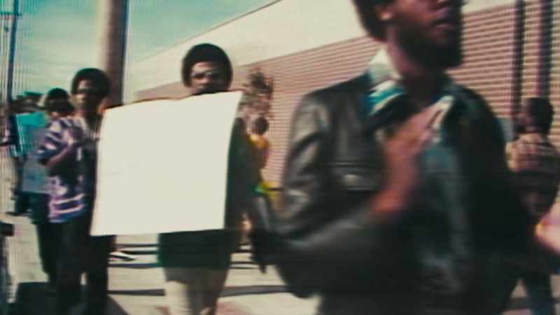 WOMAN: DARYL GATES IS CAUSING THE KIND OF POLARIZATION