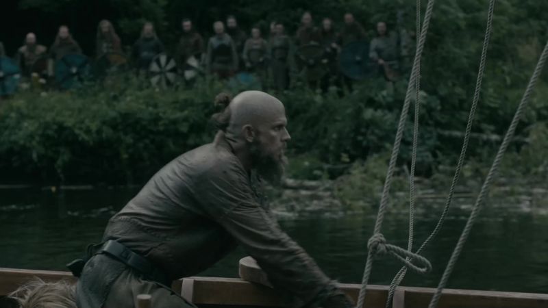 WOMAN: Floki! Farewell!