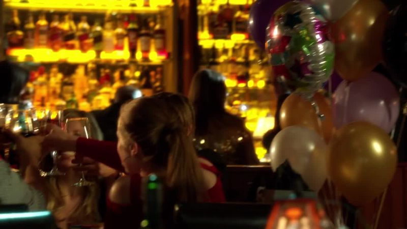 WOMAN: Happy birthday!