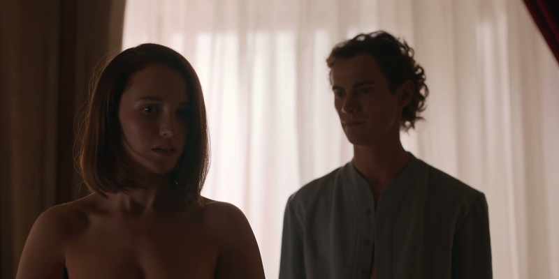 [woman] He didn't touch me