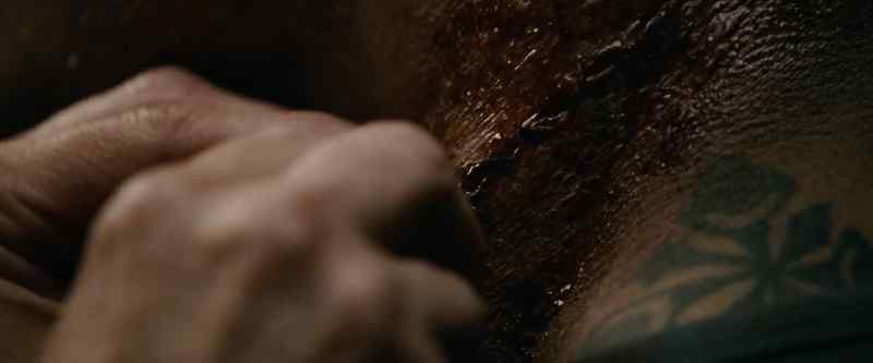 WOMAN: Hold still