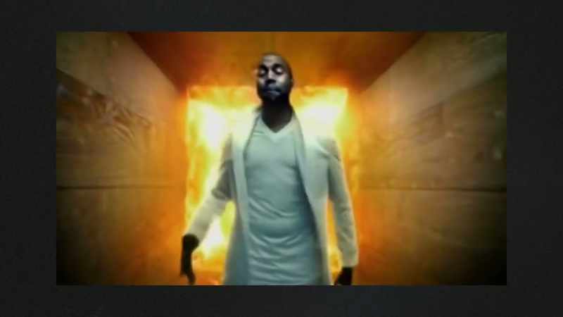 WOMAN: ♪♪ Jesus walks ♪♪