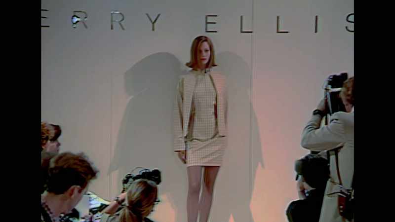 [woman] Marc, how important is it having supermodels there to sell your line?