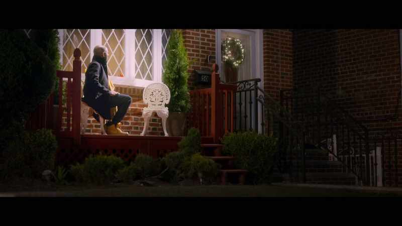 [woman over intercom] You better get off my porch