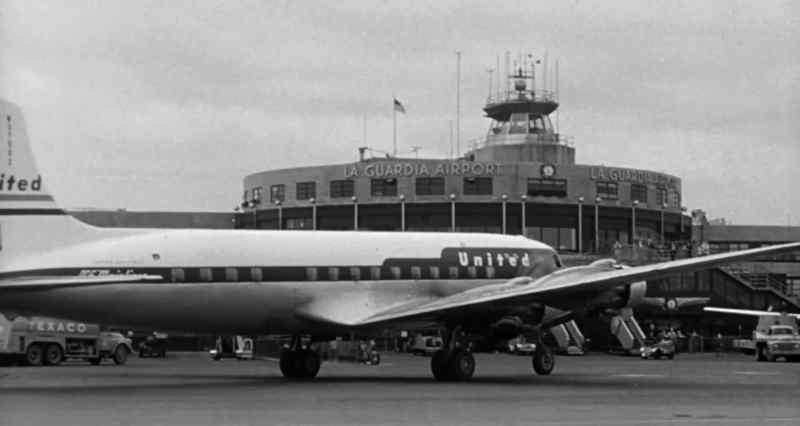 WOMAN [OVER PA]: Flight 511, from San Francisco