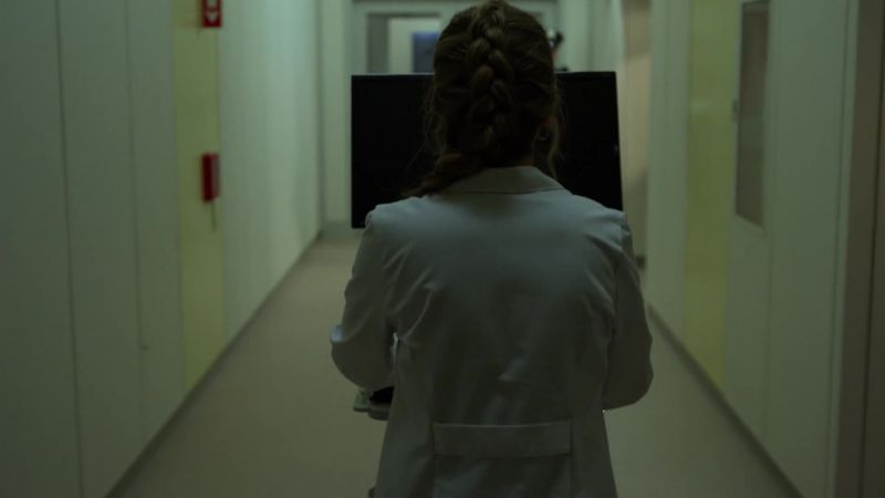 [woman over PA] ...nurse to the ER, stat