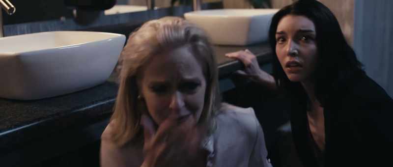 (woman screams) (gun fires)