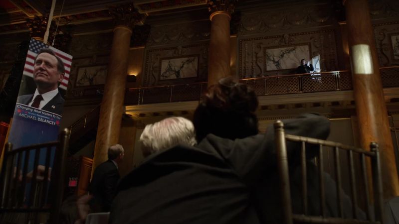WOMAN: There he is! There!