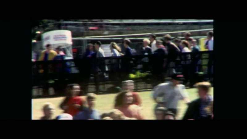 WOMAN: We just grabbed each other's hands