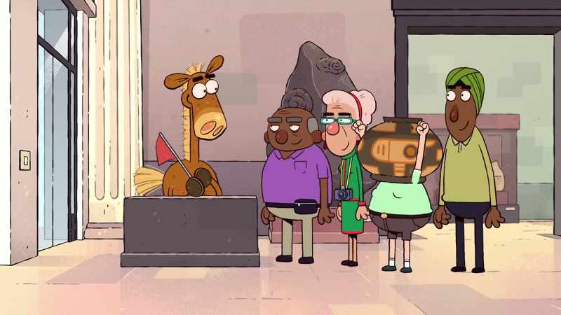 WOMAN: Woo-hoo! - ALL: [gasp]
