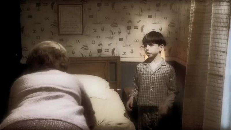 Woman: You wet the bed again