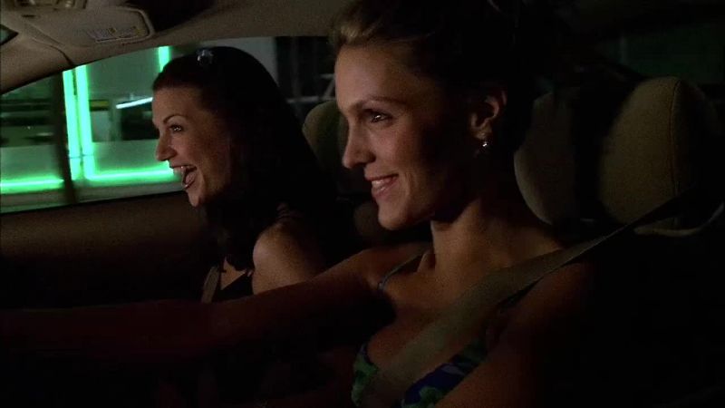 ( women laughing )