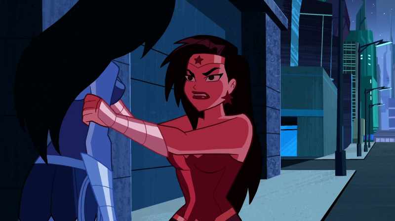 Wonder Woman. Ha! - (GROANS)