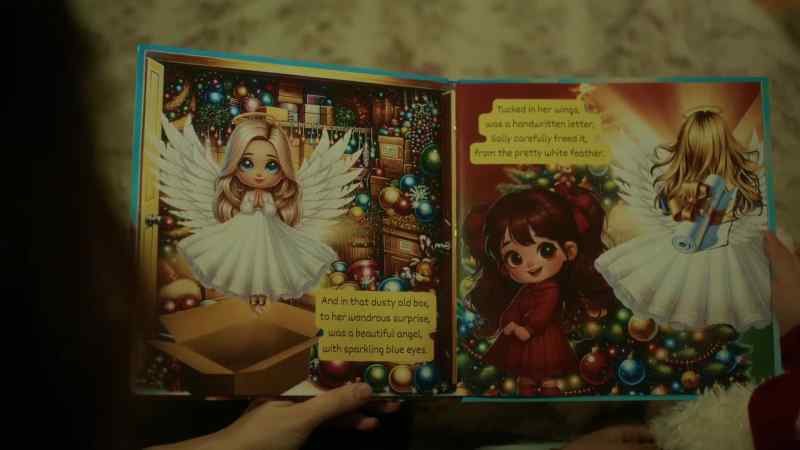 wondrous surprise, was a beautiful angel