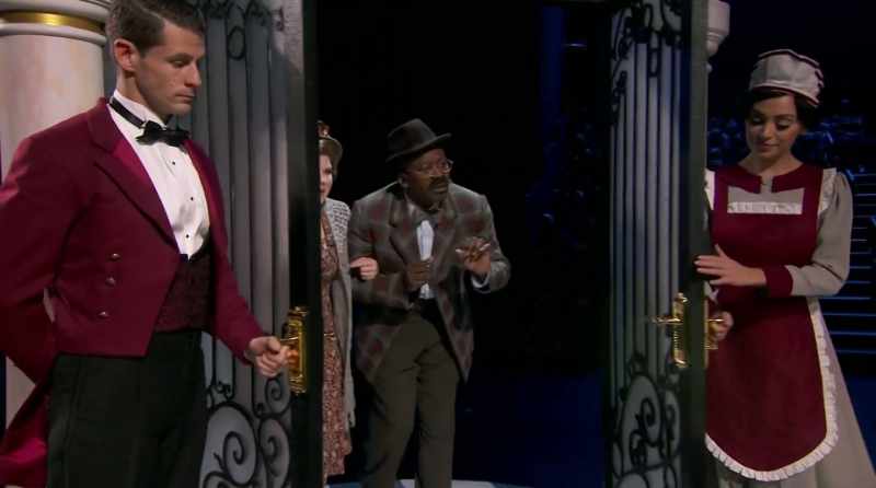 Won't you please come in, Mr. and Mrs. Mudge