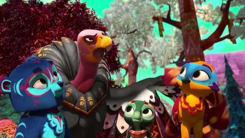 Woodpecker, you made them with us bird spirits