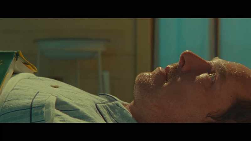 [Woods] In this silence, Harry lay there twitching his mouth