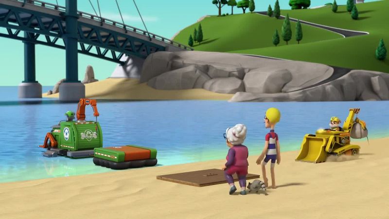 Woof! Barge!