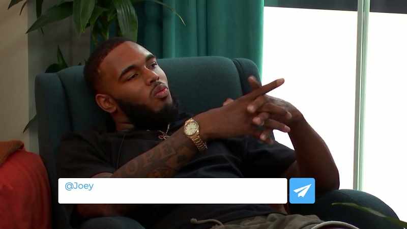 Word around The Circle is you're the catfish