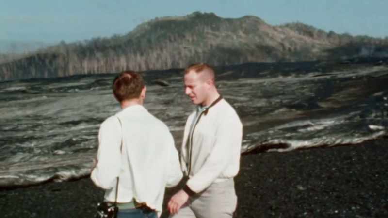 Worden: I can remember walking on a lava lake