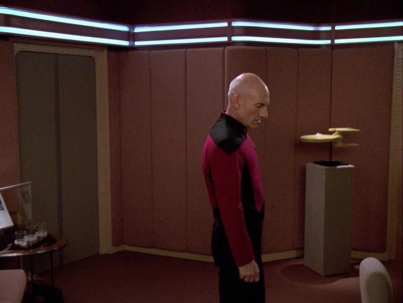 Worf to Capt Picard. - Yes, Lieutenant