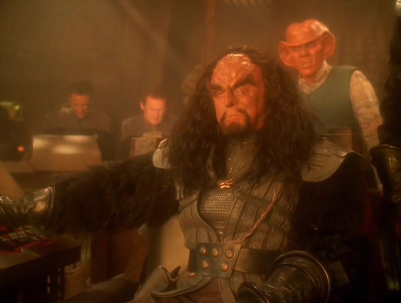 Worf, did I not promise you a glorious battle?
