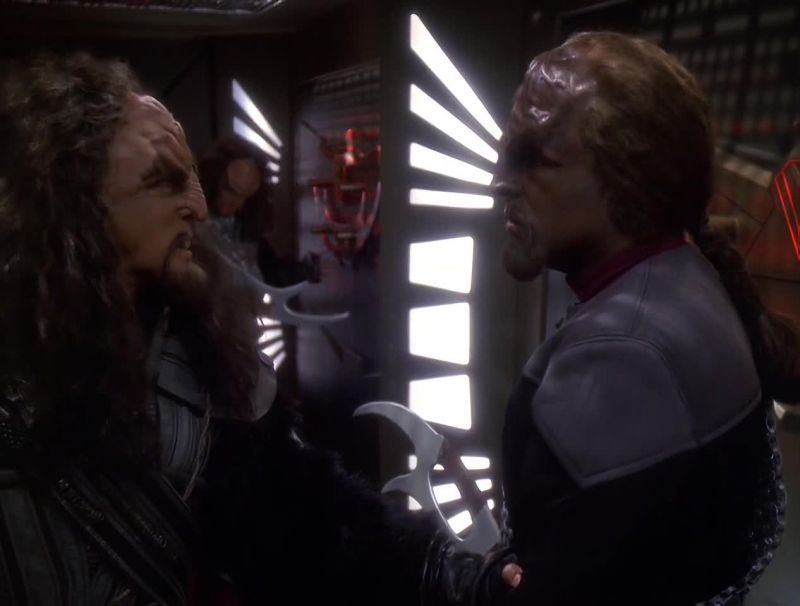 Worf, this is madness