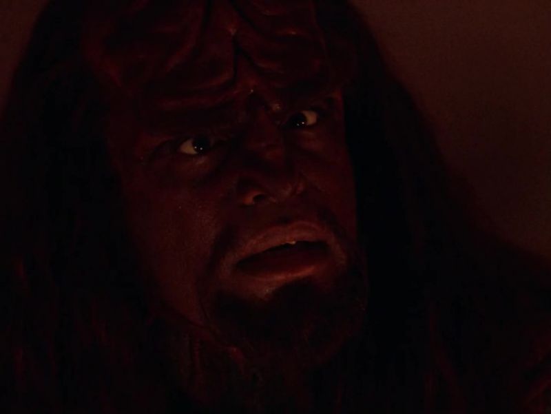 Worf, what the hell are you doing?