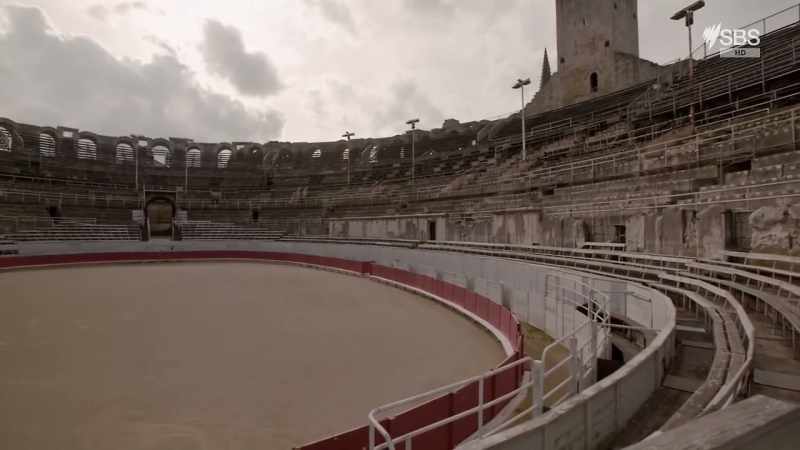 Work began in 90 AD, 10 years after the inauguration
