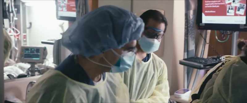 WORKER: No pulse? GILL: No pulse?