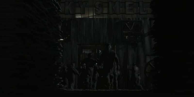 [workers clamoring]