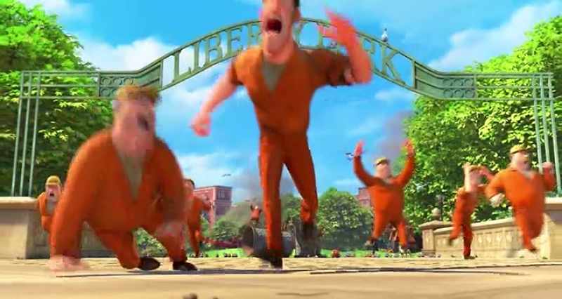 [workers screaming]