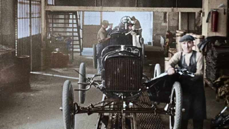 WORKERS USED TO MAKE ONE CAR AT A TIME