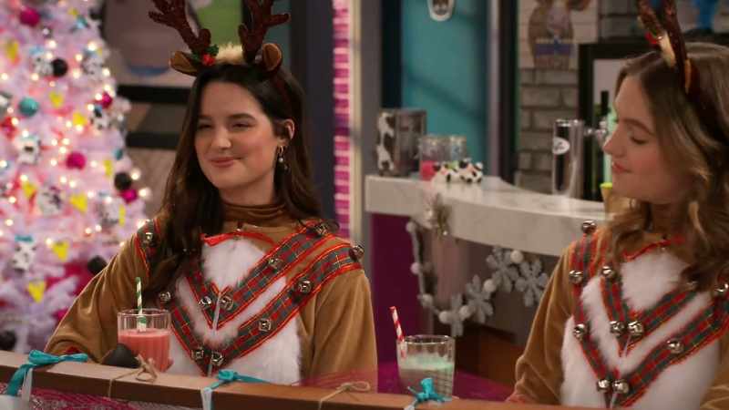 Working at the mall at Santa's Village