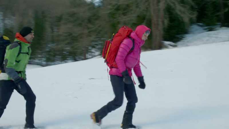 World champion ice climber, Angelika Rainer