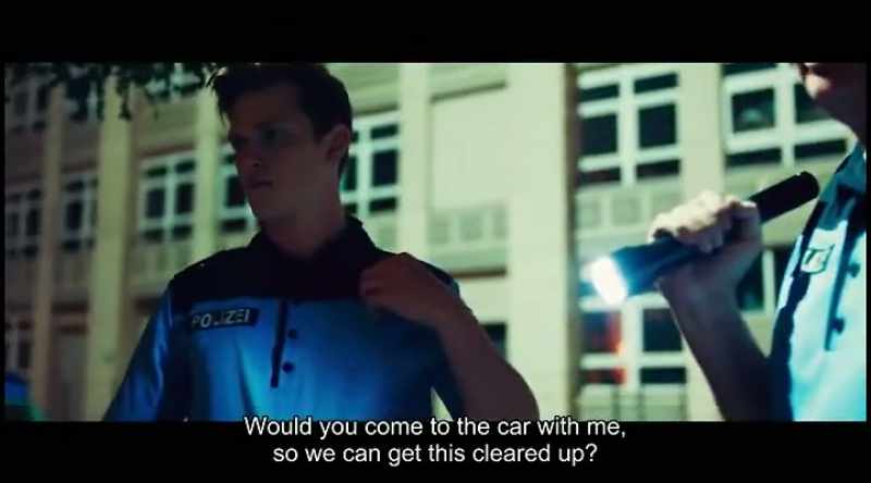 Would you come with me to the car, so we can sort this out?