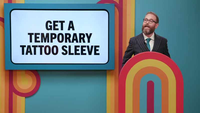 Would you get a temporary tattoo sleeve?