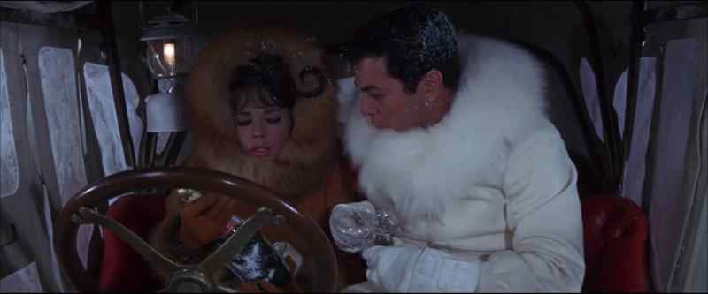Would you hold this, please? - Champagne?