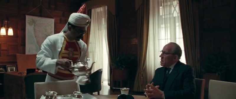Would you like it cool, sir? - No, no. No, thank you