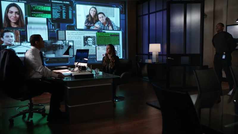 Would you mind escorting Miss Rodriguez to the lab, please?