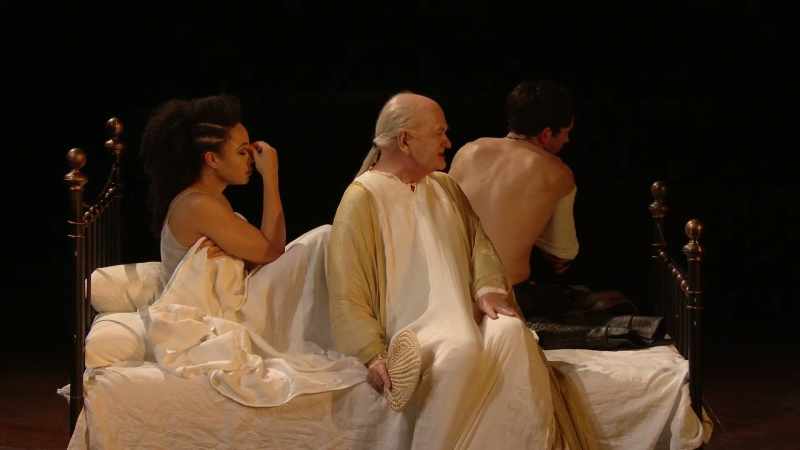 Would he not - a naughty man - let it sleep?