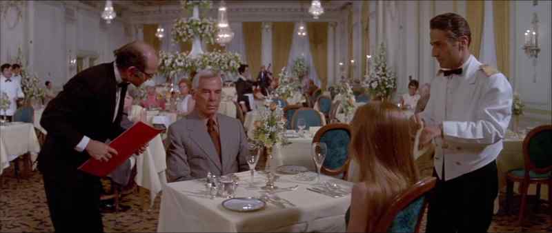 Would you prefer the dinner, sir? - Yes, we'll have the dinner