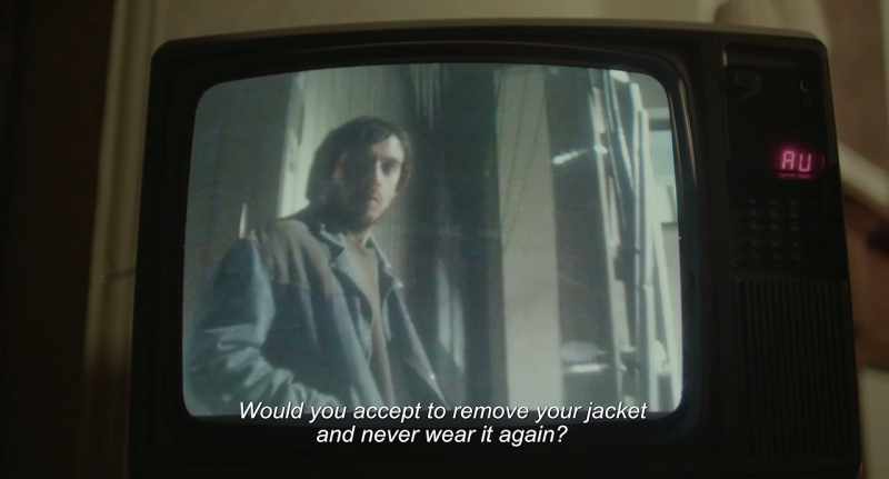 *- Would you take off your jacket and not wear it anymore?