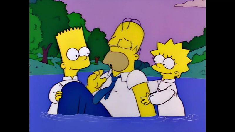 Wow, Dad, you took a baptismal for me