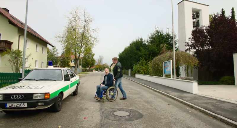 Wow, me first into the wheelchair first