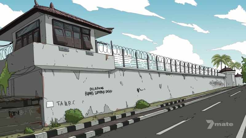 Wow, I feel like I'm actually in Kerobokan Prison